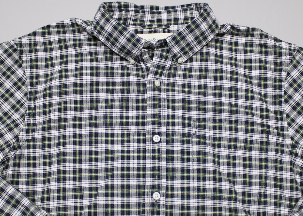 Denim & Supply Polo Ralph Lauren Long Sleeve Button Shirt Mens XL Plaid